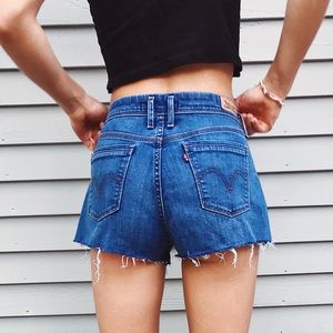 Levi’s denim shorts